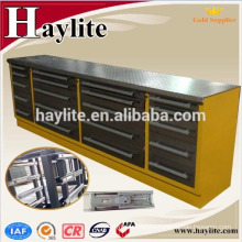 powder coated steel storage mudular workbench tool cabinet